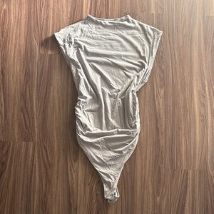 Abercrombie & Fitch Light Gray Modal-Blend Top